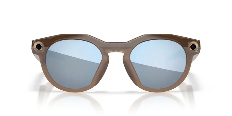 Unisex Meta OW8002 Hstn 800206 Occhiali da sole O_Matter Marrone Viola Rotonda Specchiate Prizm miniatura 2