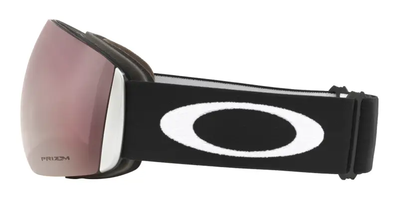 Unisex Oakley OO7050 FLIGHT DECK L 705034 Maschere da sci O_Matter Nero Rosa Maschera Normale Specchiato miniatura 3