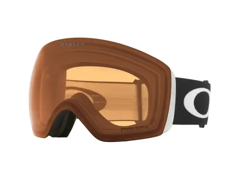 Unisex Oakley OO7050 FLIGHT DECK L 705075 Maschere da sci O_Matter Marrone Maschera Normale