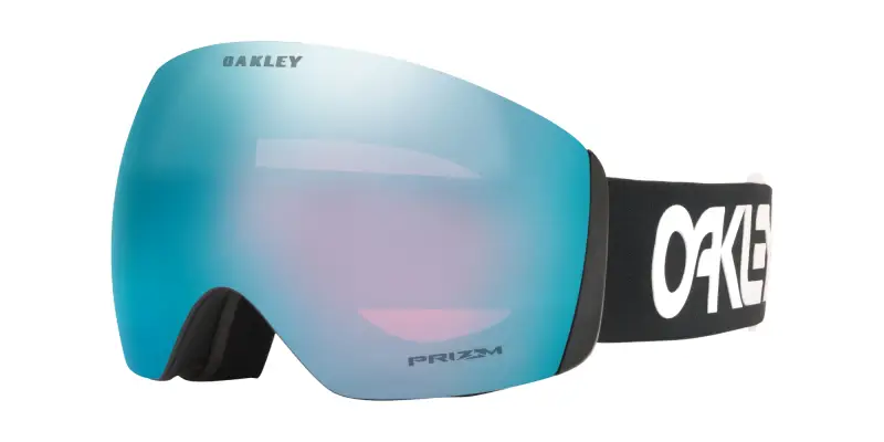 Unisex Oakley OO7050 FLIGHT DECK L 705083 Maschere da sci O_Matter Nero Blu Maschera Normale