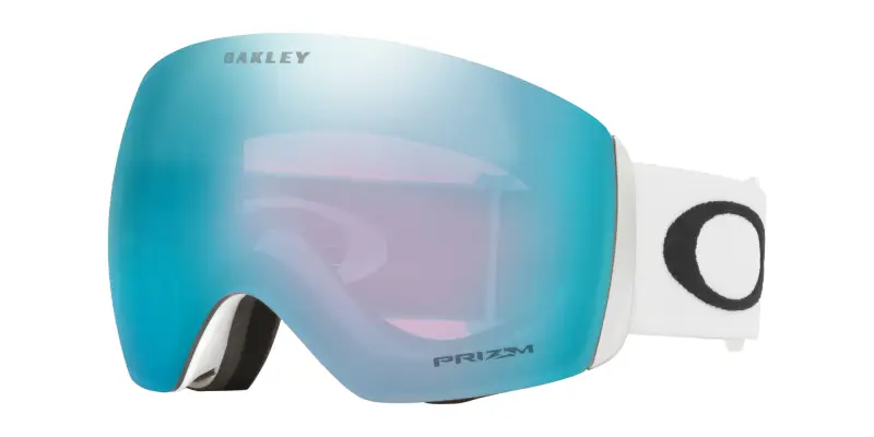 Unisex Oakley OO7050 FLIGHT DECK L 705091 Maschere da sci O_Matter Bianco Blu Maschera Normale