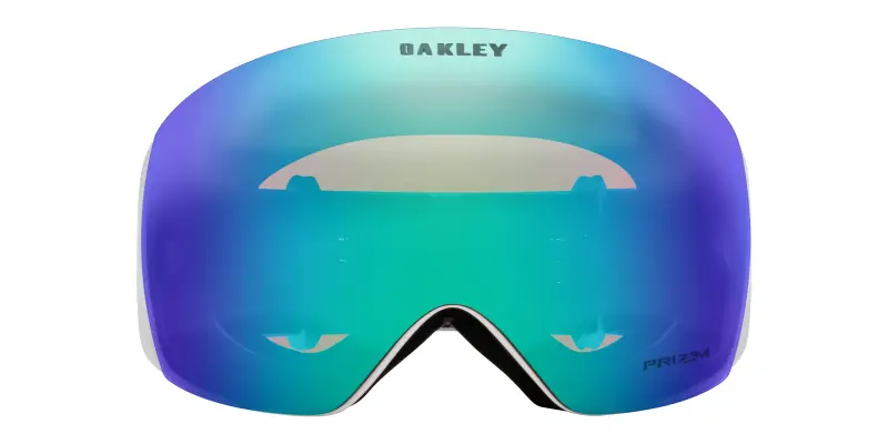 Unisex Oakley OO7050 FLIGHT DECK L 7050D2 Maschere da sci O_Matter Verde Maschera Normale miniatura 2