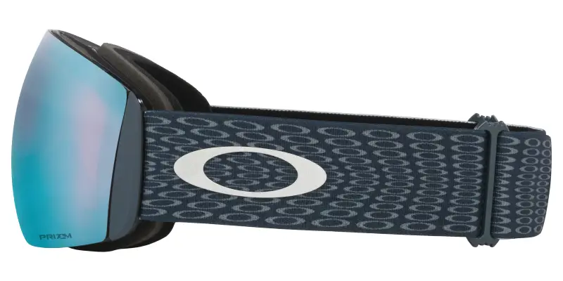 Unisex Oakley OO7050 FLIGHT DECK L 7050F2 Maschere da sci Iniettato Blu Maschera Normale miniatura 3