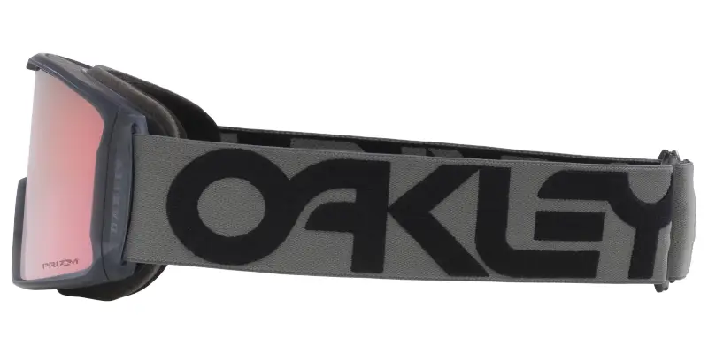 Unisex Oakley OO7070 LINE MINER L 7070E8 Maschere da sci O_Matter Oro Maschera Normale miniatura 3