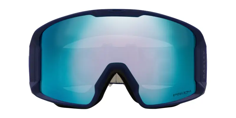 Unisex Oakley OO7070 LINE MINER L 7070E9 Maschere da sci O_Matter Blu Maschera Normale miniatura 2