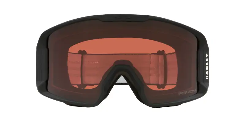 Unisex Oakley OO7093 LINE MINER M 709364 Maschere da sci O_Matter Marrone Maschera Normale miniatura 2