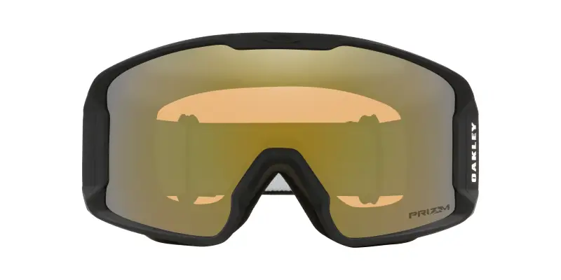 Unisex Oakley OO7093 LINE MINER M 709368 Maschere da sci O_Matter Verde Maschera Normale miniatura 2