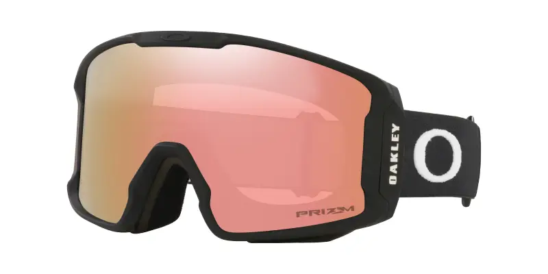 Unisex Oakley OO7093 LINE MINER M 709369 Maschere da sci O_Matter Oro Maschera Normale