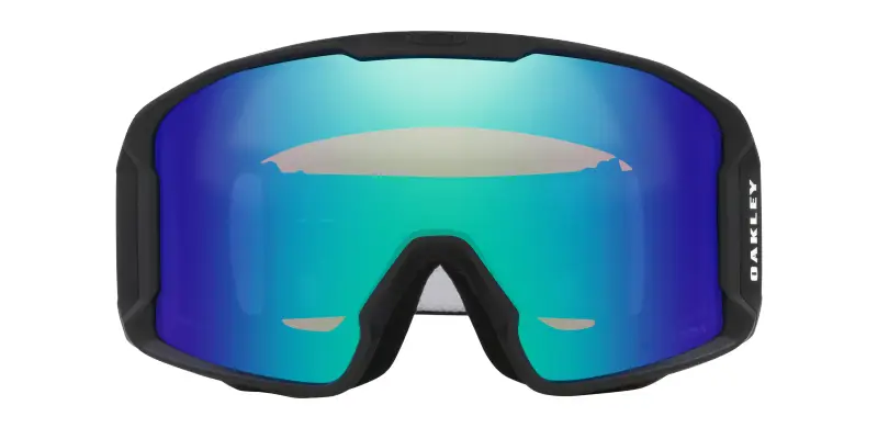 Unisex Oakley OO7093 LINE MINER M 709375 Maschere da sci O_Matter Verde Maschera Normale miniatura 2