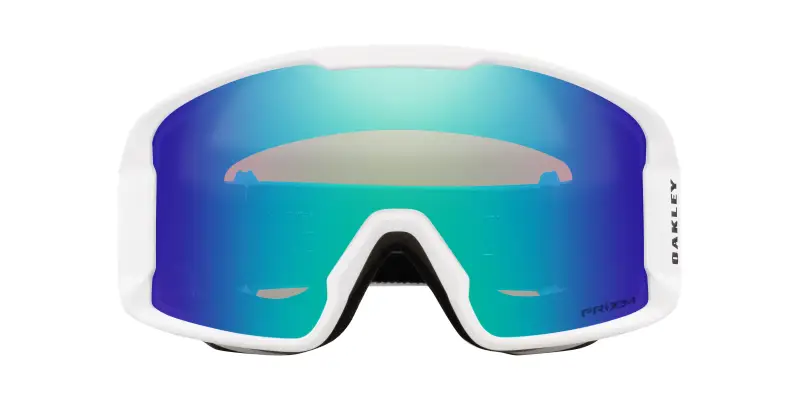 Unisex Oakley OO7093 LINE MINER M 709376 Maschere da sci O_Matter Verde Maschera Normale miniatura 2