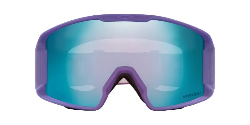 Unisex Oakley OO7093 LINE MINER M 709381 Maschere da sci O_Matter Blu Maschera Normale miniatura 2