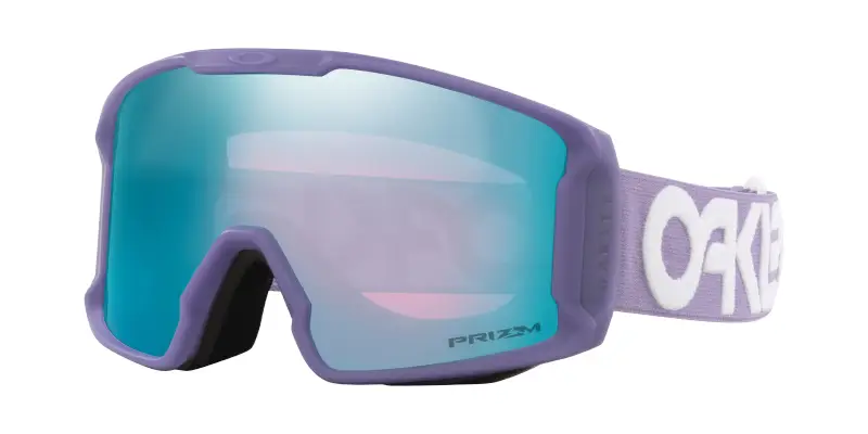 Unisex Oakley OO7093 LINE MINER M 709381 Maschere da sci O_Matter Blu Maschera Normale