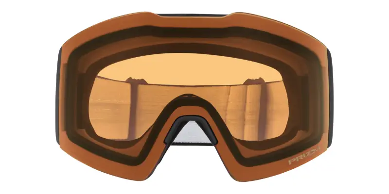 Unisex Oakley OO7099 FALL LINE L 709918 Maschere da sci O_Matter Nero Marrone Maschera Normale Prizm miniatura 2