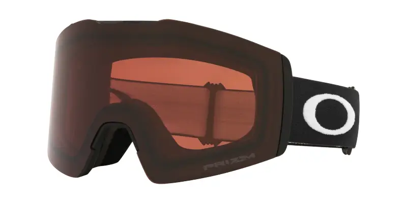 Unisex Oakley OO7103 FALL LINE M 710351 Maschere da sci O_Matter Marrone Maschera Normale