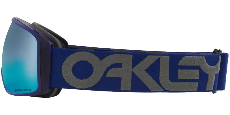 Unisex Oakley OO7104 FLIGHT TRACKER L 710470 Maschere da sci O_Matter Blu Maschera Normale miniatura 3