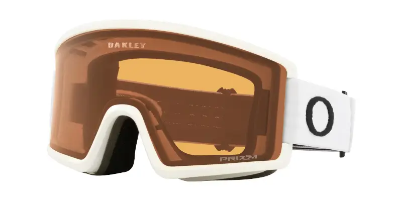 Unisex Oakley OO7121 TARGET LINE M 712123 Maschere da sci O_Matter Marrone Maschera Normale