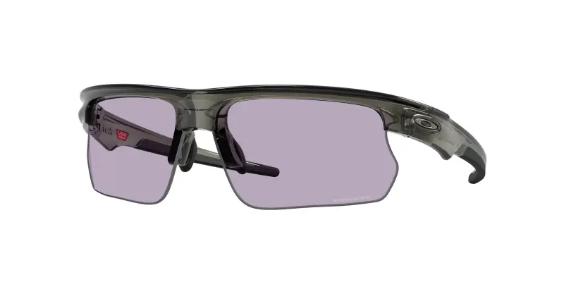 Unisex Oakley OO9400 BISPHAERA 940027 Occhiali da sole O_Matter Grigio Viola Squadrata Normale Prizm