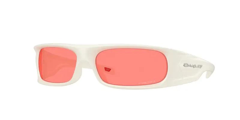 Unisex Oakley OO9522 HIGHLAND 952205 Occhiali da sole O_Matter Bianco Rosa Squadrata Normale