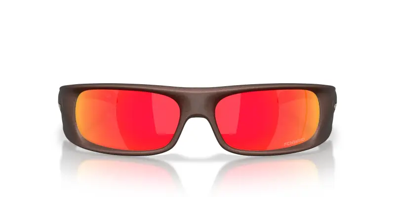 Unisex Oakley OO9522 HIGHLAND 952206 Occhiali da sole O_Matter Marrone Rosso Squadrata Normale miniatura 3