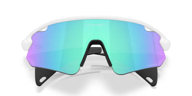Unisex Oakley OO9525 STUNT DEVIL A 952502 Occhiali da sole O_Matter Bianco Blu Squadrata Normale miniatura 2