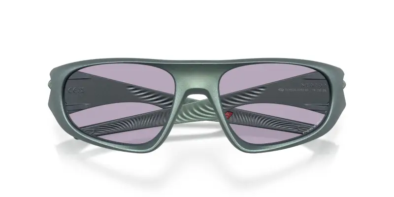 Unisex Oakley OO9528 NEOFORMA 952802 Occhiali da sole O_Matter Blu Grigio Rotonda Normale Prizm miniatura 2
