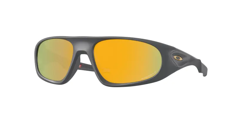 Unisex Oakley OO9528 NEOFORMA 952806 Occhiali da sole O_Matter Grigio Oro Rotonda Polarizzata