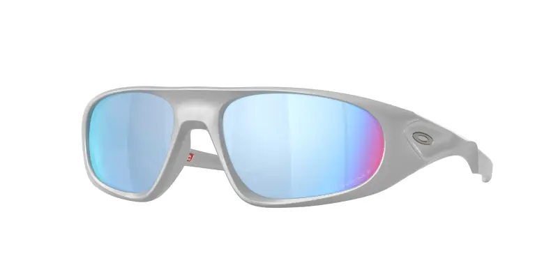 Unisex Oakley OO9528 NEOFORMA 952807 Occhiali da sole O_Matter Grigio Blu Rotonda Polarizzata
