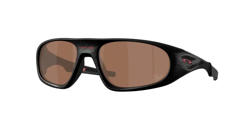Unisex Oakley OO9528 NEOFORMA 952808 Occhiali da sole O_Matter Nero Marrone Rotonda Normale
