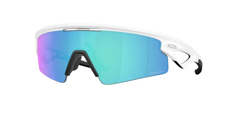 Unisex Oakley OO9531 SPHAERA STRIKE 953104 Occhiali da sole O_Matter Bianco Blu Squadrata Normale