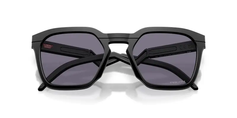 Unisex Oakley OO9533 HSTN SQ 953301 Occhiali da sole O_Matter Nero Grigio Squadrata Normale miniatura 2