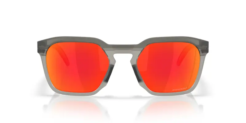 Unisex Oakley OO9533 HSTN SQ 953302 Occhiali da sole O_Matter Grigio Rosso Squadrata Normale miniatura 3