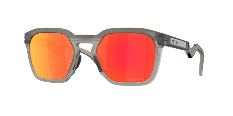 Unisex Oakley OO9533 HSTN SQ 953302 Occhiali da sole O_Matter Grigio Rosso Squadrata Normale