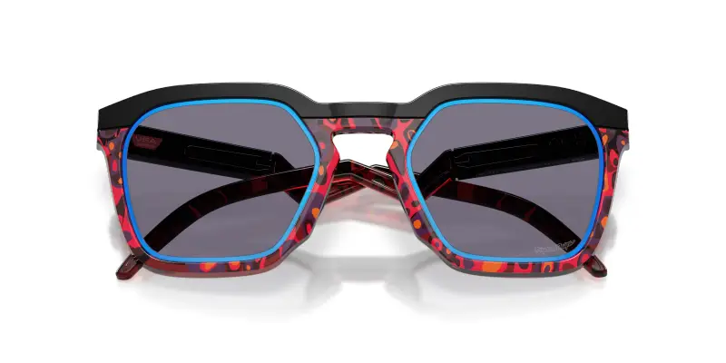 Unisex Oakley OO9533 HSTN SQ 953309 Occhiali da sole O_Matter Nero Blu Squadrata Normale miniatura 2