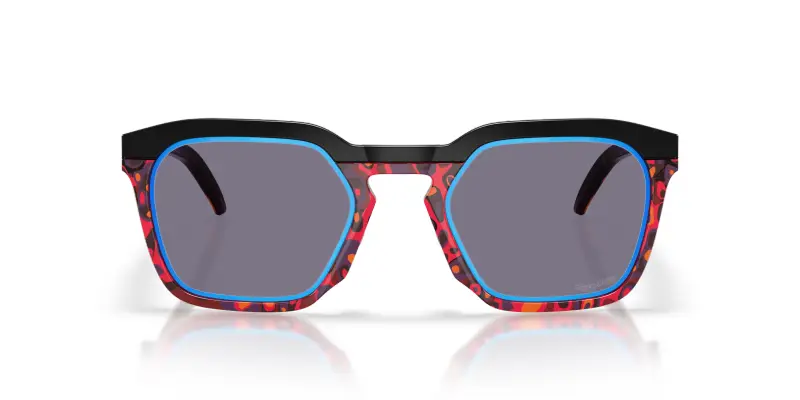 Unisex Oakley OO9533 HSTN SQ 953309 Occhiali da sole O_Matter Nero Blu Squadrata Normale miniatura 3