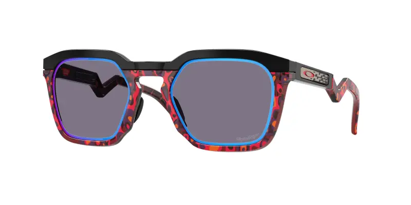 Unisex Oakley OO9533 HSTN SQ 953309 Occhiali da sole O_Matter Nero Blu Squadrata Normale