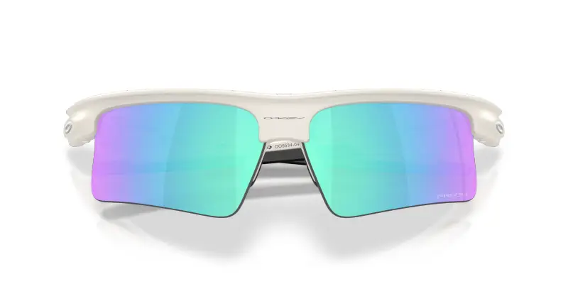 Unisex Oakley OO9534 BISPHAERA SPEED 953404 Occhiali da sole O_Matter Bianco Blu Squadrata Normale miniatura 2