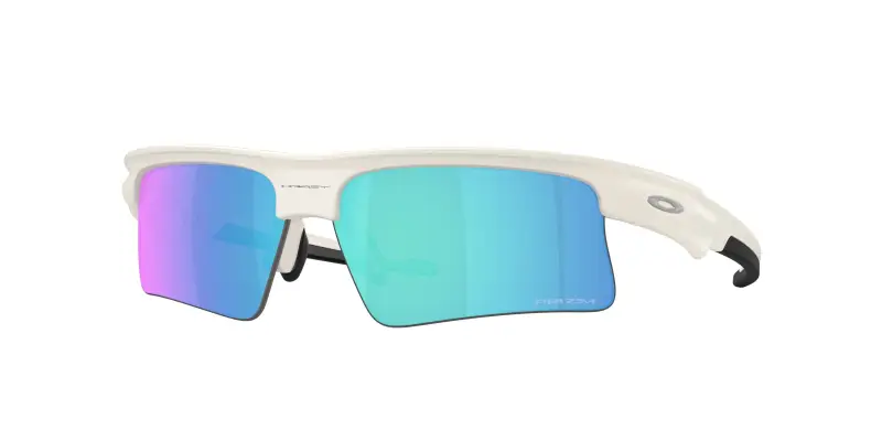 Unisex Oakley OO9534 BISPHAERA SPEED 953404 Occhiali da sole O_Matter Bianco Blu Squadrata Normale
