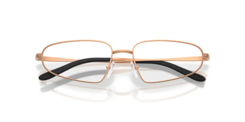 Unisex Oakley OX3116 NEOASTRA 311602 Montature da vista Metallo Rosa Trasparente Squadrata Normale miniatura 2