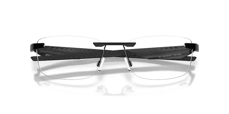 Unisex Oakley OX3126 STEAKHOUSE 1 0 312601 Montature da vista Metallo Nero Trasparente Squadrata Normale miniatura 2