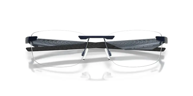 Unisex Oakley OX3126 STEAKHOUSE 1 0 312603 Montature da vista Metallo Blu Trasparente Squadrata Normale miniatura 2