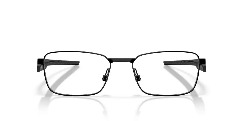 Unisex Oakley OX3140 STEAKHOUSE 314001 Montature da vista Metallo Nero Trasparente Squadrata Normale miniatura 3