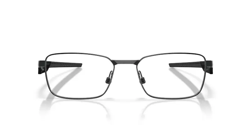 Unisex Oakley OX3140 STEAKHOUSE 314002 Montature da vista Metallo Grigio Trasparente Squadrata Normale miniatura 3