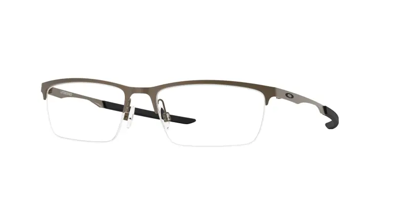 Unisex Oakley OX3141 LITEBOARD 314102 Montature da vista Metallo Grigio Trasparente Squadrata Normale