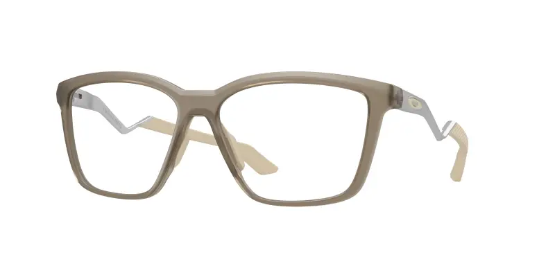 Unisex Oakley OX8191 ENIGMA MASS 819109 Montature da vista O_Matter Marrone Trasparente Squadrata Normale