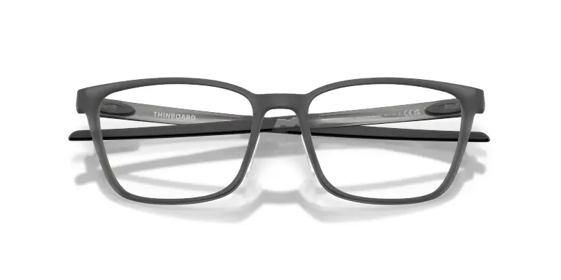 Unisex Oakley OX8205 THINBOARD 820502 Montature da vista O_Matter Grigio Trasparente Squadrata Normale miniatura 2