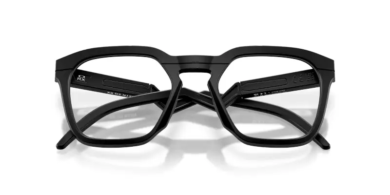 Unisex Oakley OX8208 HSTN SQ RX 820801 Montature da vista O_Matter Nero Trasparente Squadrata Normale miniatura 2