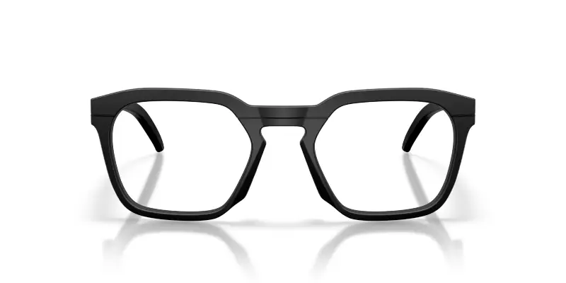 Unisex Oakley OX8208 HSTN SQ RX 820801 Montature da vista O_Matter Nero Trasparente Squadrata Normale miniatura 3