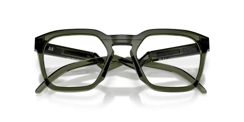 Unisex Oakley OX8208 HSTN SQ RX 820803 Montature da vista O_Matter Verde Trasparente Squadrata Normale miniatura 2