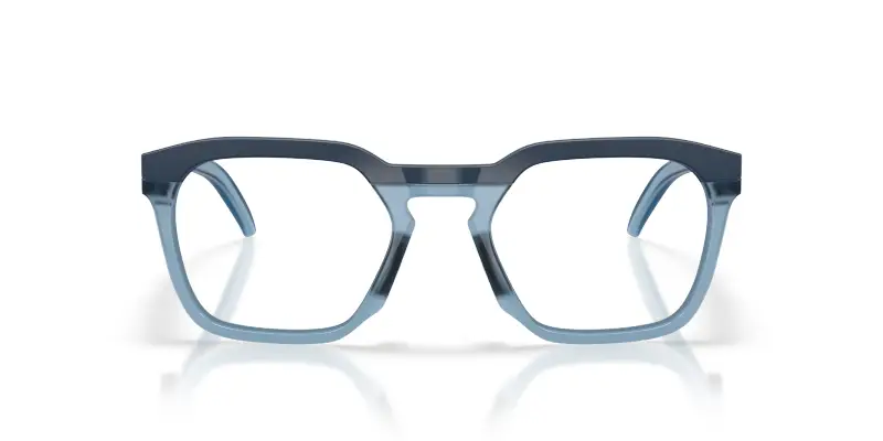 Unisex Oakley OX8208 HSTN SQ RX 820805 Montature da vista O_Matter Blu Trasparente Squadrata Normale miniatura 3