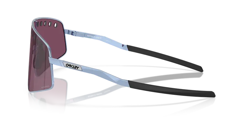 Oakley Unisex OO6025 SUTRO TI SWEEP 602504 Occhiali da sole Titanio Blu Grigio Squadrata Normale miniatura 3